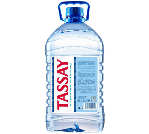 Вода негазированная "Tassay", 5 л.