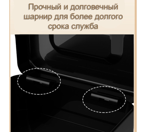 Ящик для денег DELI, 85х250х180 мм, 1,2 кг, сталь, черный