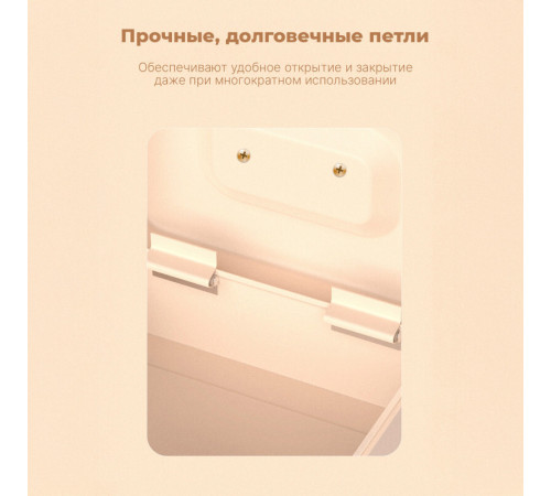 Ящик для денег DELI, 90х200х160 мм, 0,9 кг, сталь, бежевый