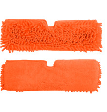 Запаска для швабры OfficeClean Professional МОП, двусторонняя микрофибра, 40 см., оранжевая