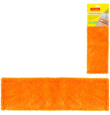 Запаска для швабры OfficeClean Professional МОП, микрофибра, 40 см., светло-оранжевая