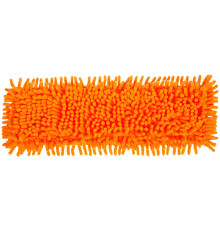 Запаска для швабры OfficeClean Professional МОП, микрофибра с карманами, 40 см, оранжевая