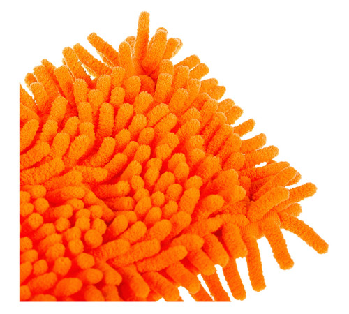 Запаска для швабры OfficeClean Professional МОП, микрофибра с карманами, 40 см, оранжевая