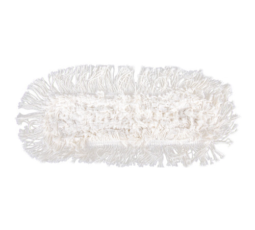 Запаска для швабры-рамки OfficeClean Professional МОП, хлопок с карманами, 40 см, белая