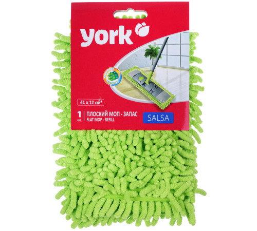 Запаска для швабры York "Salsa" микрофибра, 40 см