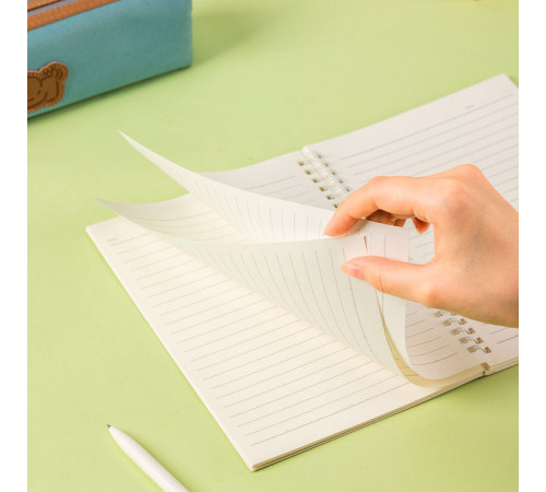 Записная книжка DELI "Linfini" на спирали, А5, 60 листов в линейку, ассорти