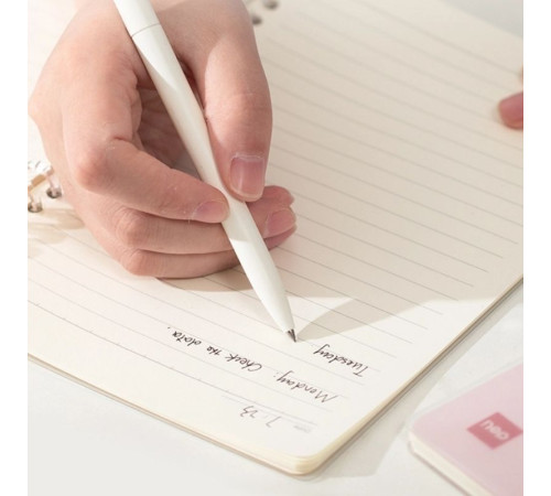 Записная книжка DELI "SpongeBob" на кольцах, А5, 50 листов в линейку, ассорти + наклейки