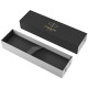 Ручка роллерная Parker "IM Essential Stainless Steel CT", 0,8 мм, черная