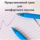 Ручка шариковая DELI "Lineum Q150" автоматическая, 0,7 мм, синяя
