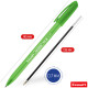 Ручка шариковая Luxor "InkGlide 100 Icy", 0,7 мм, трехгранный корпус, ассорти