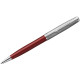 Ручка шариковая Parker "Sonnet Sand Blasted Metal&Red Lacquer", 1,0 мм, черная