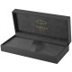 Ручка шариковая Parker "Sonnet Sand Blasted Metal&Red Lacquer", 1,0 мм, черная