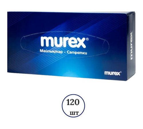 Салфетки Murex "Maxi", 2-слойные, вытяжные, 120 штук в упаковке Салфетки Murex "Maxi", 2-слойные, вытяжные, 120 штук в упаковке
