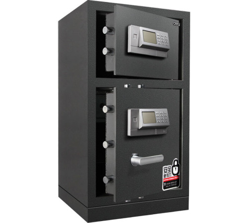 Сейф DELI "3657A" электронный замок + ключ, 795x430x380 мм, 57 кг, серый Сейф DELI "3657A" электронный замок + ключ, 795x430x380 мм, 57 кг, серый