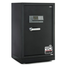 Сейф DELI "3658A" электронный замок + ключ, 985х550х440 мм, 85 кг, серый