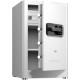 Сейф DELI "AE131" биометрический + электронный замок + ключ, 380х360х600 мм, 29 кг, белый