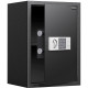 Сейф DELI "ET525" электронный замок + ключ, черный, 500х350х310 мм, 14 кг