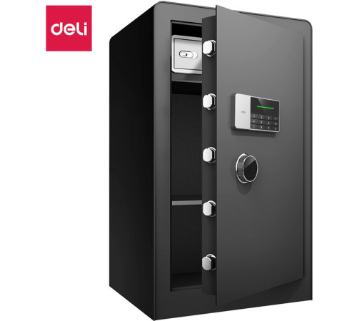 Сейф DELI "ET553" электронный замок + ключ, черный, 800х480х420 мм, 49 кг Сейф DELI "ET553" электронный замок + ключ, черный, 800х480х420 мм, 49 кг