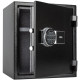 Сейф DELI "ET587" электронный замок, 420х380х300 мм, 22,9 кг, черный