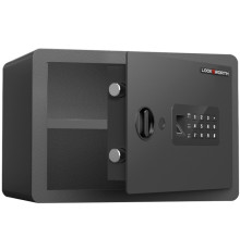 Сейф LockSworth биометрический + электронный замок + ключ, 250х360х250 мм, 7,6 кг, черный