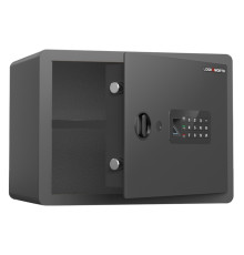 Сейф LockSworth биометрический + электронный замок + ключ, 400х300х300 мм, 10 кг, черный