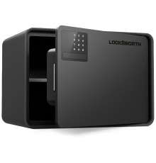 Сейф LockSworth электронный замок + ключ, 250х360х250 мм, 6 кг, черный