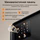 Сейф "LockSworth" биометрический + электронный замок + ключ, 200х310х200 мм, 4 кг, черный