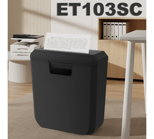 Шредер Deli, 2 уровень секретности (6 мм), 6 листов, 10 литров Шредер Deli, 2 уровень секретности (6 мм), 6 листов, 10 литров