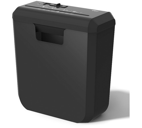 Шредер Deli, 2 уровень секретности (6 мм), 6 листов, 10 литров Шредер Deli, 2 уровень секретности (6 мм), 6 листов, 10 литров