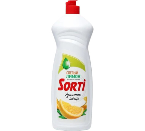 Средство для мытья посуды Sorti "Лимон", 900 мл. Средство для мытья посуды Sorti "Лимон", 900 мл.