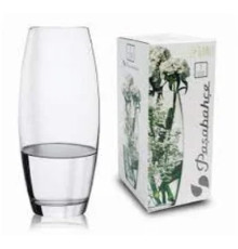 Ваза "FLORA"  овальная 260х70х82 мм