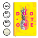 Записная книжка Greenwich Line "Urban. Yellow duotone", А5 80 л., кожзам, тон. блок, цв.срез, клетка